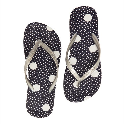 joules navy flip flops