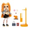 Rainbow High 11" Sparkle and Shine Clementine Fashion Doll Orange Hair/Blue Eye with Liquid Sparkles Legs - image 3 of 4