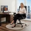 AZL1 Life Concept Computer Office Desk Chair with Ergonomic Lumbar Support PU Leather Flip-up/Fixed Armrest for Home Office - 2 of 4