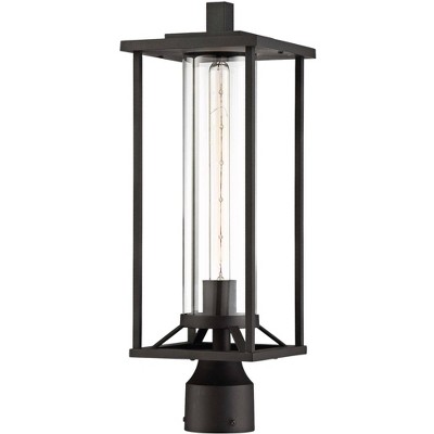 Minka Lavery Trescott 20" High Black Outdoor Post Light