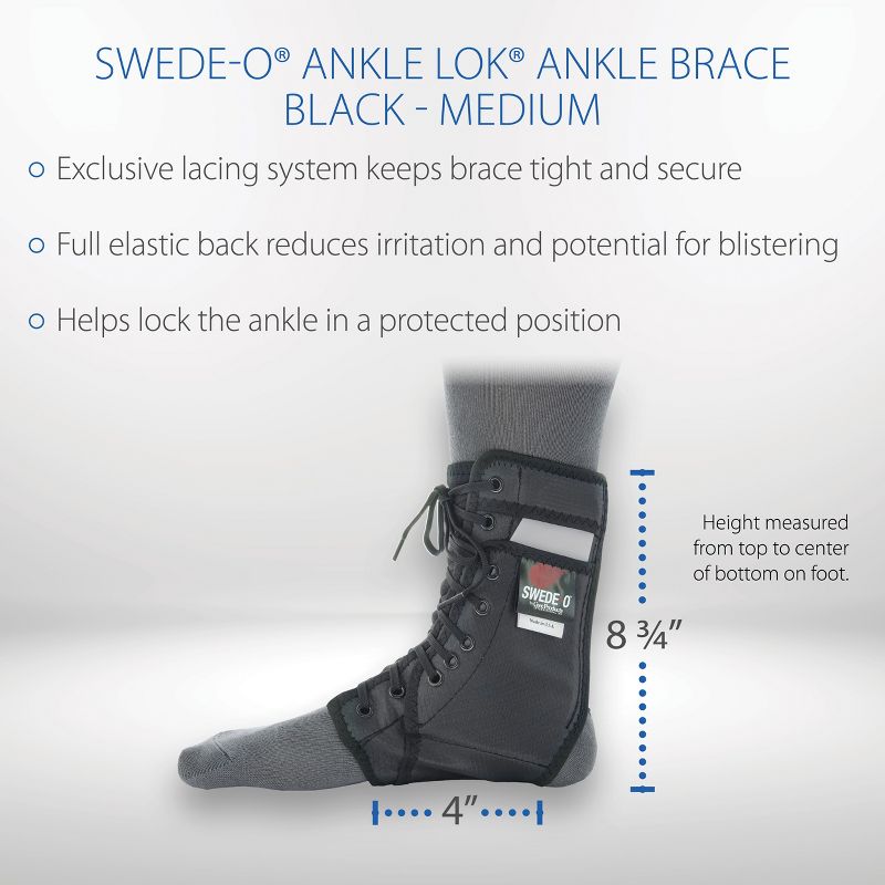Swede-O Ankle Lok Ankle Brace, 4 of 6