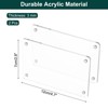 Unique Bargains Double Sided Fujifilm Mini Picture Acrylic Fridge Magnetic Frames 2 Pcs - 2 of 4