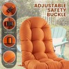 Patio Chair Cushion for Adirondack, High Back Tufted Rocking Chair Cushion, Outdoor Seat Cushion 48"x21"x4" inch,1Count - 3 of 4