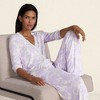 Lands' End Women's Pointelle Long Sleeve Sleep Cardigan - 4 of 4