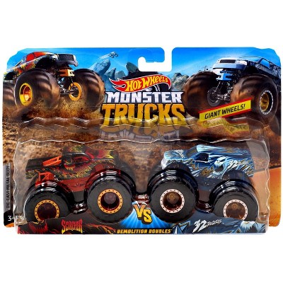 hot wheels monster truck 2 pack