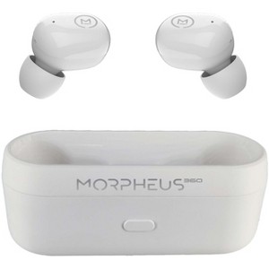 Morpheus 360 Spire True Wireless Earbuds - Bluetooth In-Ear Headphones with Microphone - TW1500W - HiFi Stereo - 20 Hour Playtime - Binaural - 1 of 4