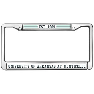 University of Arkansas at Monticello Full Size Standard License Plate Metal Frame - 1 of 4