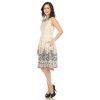 Women's Fit and Flare Knee Length Dress - 2 of 4