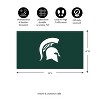 Full Color PVC Mat, 16" x 28", Michigan State University - 3 of 4