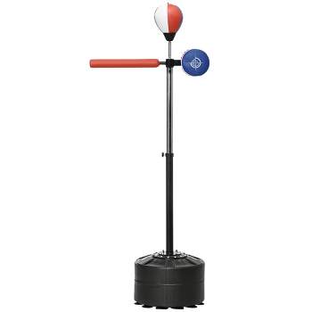 Boxing Speed Trainer Punching Bag Spinning Bar, Training Boxing Ball with  Reflex Bar Free Standing, 45-80in Adjustable Height, for Adult&Kid, with  Two