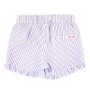 RuffleButts Baby/Toddler Seersucker Ruffle Trim Woven Shorts - 2 of 4
