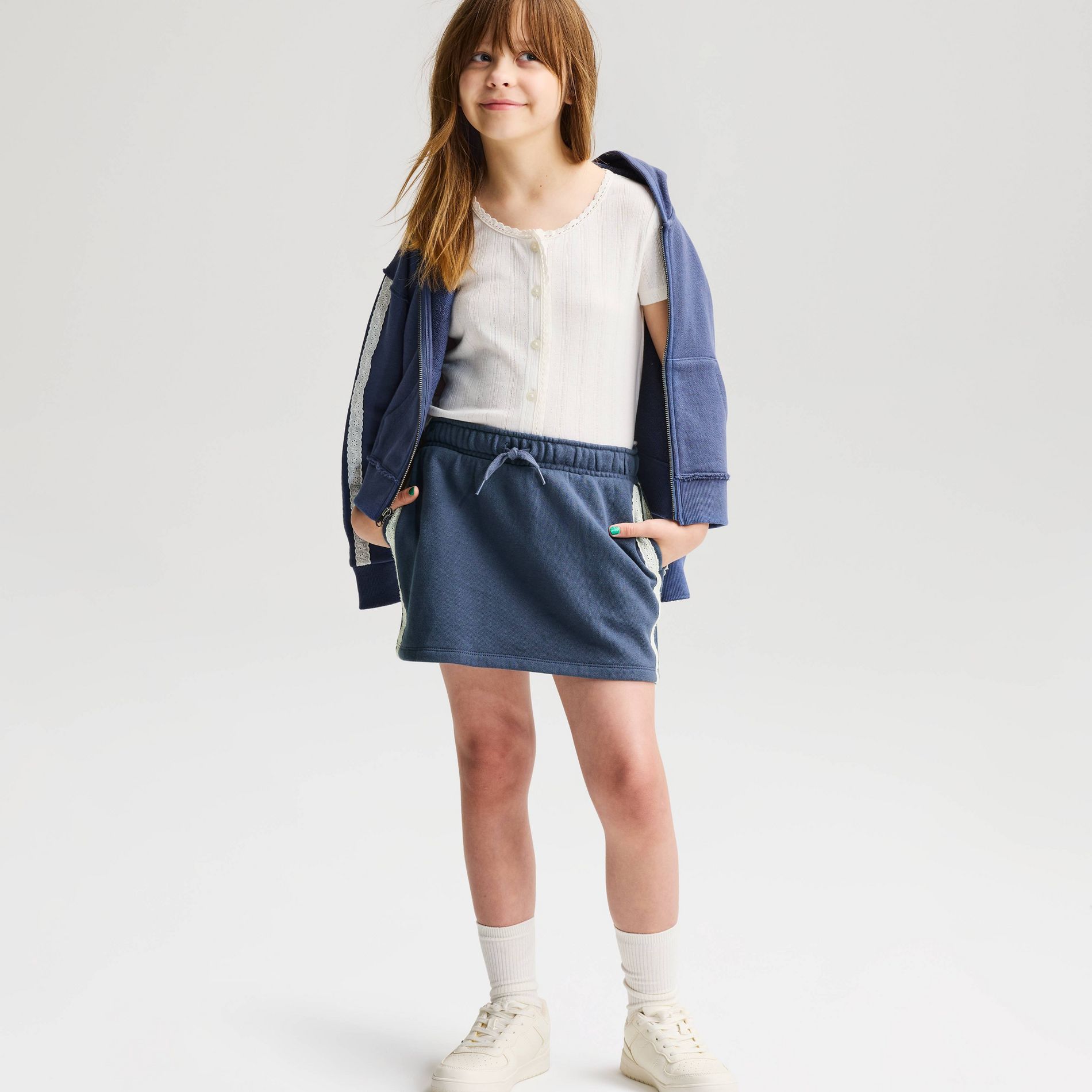Girls' French Terry Pull-On Skort - Cat & Jack™