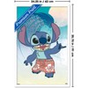 Trends International Disney Lilo And Stitch: Beach Vibes - Hang Loose Framed Wall Poster Prints - 3 of 4