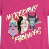 Girls' - Disney Villains - Incredibly Fabulous Fitted Short Sleeve Graphic T-Shirt - 2 of 4
