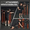 Lateral Raise Attachment for Squat Rack, Standing Lateral Raise Machine with 1" Holes, Upper Body Strength Training Machine for Home Gym - 3 of 4