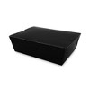 SCT ChampPak Carryout Boxes, 7.75 x 5.5 x 2.5, Black, Paper, 200/Carton - 3 of 3
