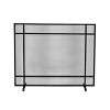 Dorothy Modern Single PanelIron Fire Screen Safety Screen Decorative Scroll Spark Guard Cover-Christopher Knight Home - 2 of 4
