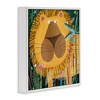 Stupell Industries Tiger in Tropical Jungle Kids' Safari Animal Black Framed Giclee Art - 3 of 4
