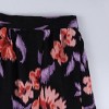 Women's Bubble Skirt - A New Day™ Black Floral - 4 of 4