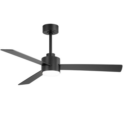 Airsurfer 52-In Ceiling Fan With Light And Remote 3 Color 6 Speed Adjustable, DC Motor, For Indoor /Covered Outdoor Use