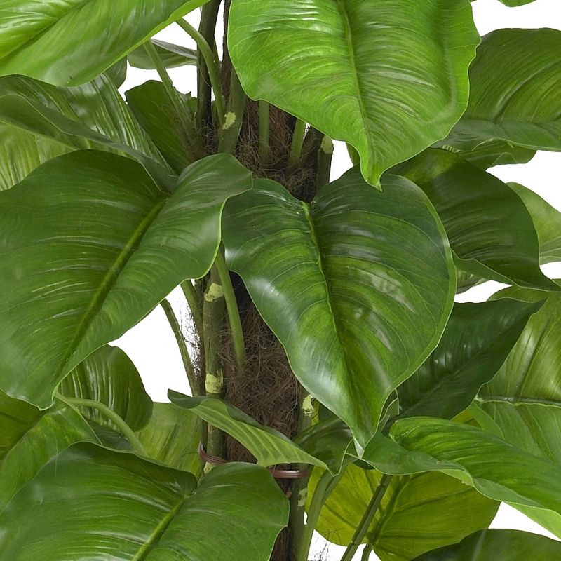Nearly Natural 52" Large Leaf Philodendron Silk Plant (Real Touch), 3 of 5