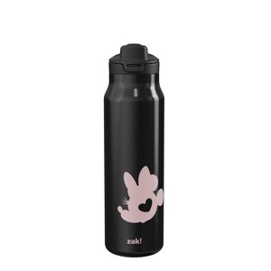 Zak Designs 24oz Stainless Steel Vacuum Insulated Chug Bottle Disney Minnie Mouse - 1 of 4