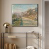 Art Remedy Monet - Road of La Roche Guyon Classic Monet Art Prints Framed - 2 of 4