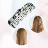 Unique Bargains Women Heart Style Curly Thick Wavy Straight Hair Wide Tooth Comb 1 Pc - 4 of 4