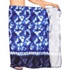 HAPPY BAY Men's Sarong Bath Swim Pareo Wrap One Size Royal Stripe - 2 of 4