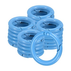 Unique Bargains Metal Spring O Rings Zinc Alloy Durable Multipurpose Lightweight Buckle 5/8 Inch - 1 of 4