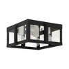 Livex Lighting Lexington 4 - Light Flush Mount in  Black - 2 of 3