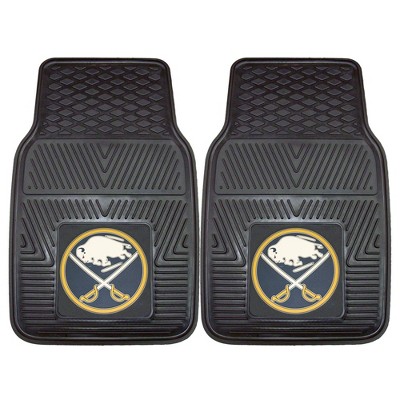 NHL Buffalo Sabres Vinyl Car Mat Set - 2pc