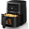 Air Fryer, 6 in 1 Visualized Window Air Fryers Oven with Dishwasher Safe Basket,Low Noise Airfryers with Timer & Temperature Control - 2 of 4