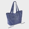 Washed Canvas Tote Handbag - JoyLab™ - 3 of 4