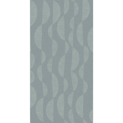 RoomMates Seychelles Wave Peel and Stick Wallpaper Blue: Removable Vinyl, Self-Adhesive, Temporary Decor, 28 Sq Ft Coverage