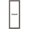 PosterPalooza | Panoramic Ornate Black Picture Frame - UV Acrylic, Foam Board Backing, Hanging Hardware - 2 of 4