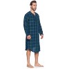 Ashford & Brooks Mens Woven Long Sleep Shirt Nightshirt - 2 of 4
