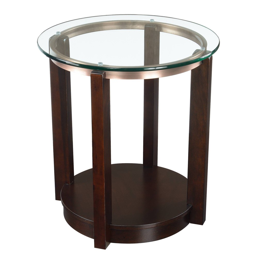 Photos - Coffee Table Benton End Table Espresso - Picket House Furnishings