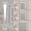 Famapy 31.5''W Dressing Desk Makeup Vanity Set with Stool and Mirror Led Light Bedroom Accent - 3 of 4