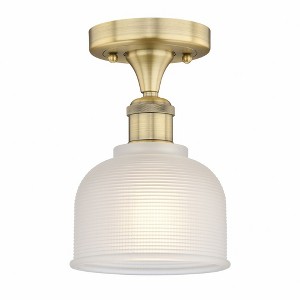 Dayton - 1 Light Semi-Flush Mount In Industrial Style-9.25 Inches Tall and 5.5 Inches Wide - 1 of 1