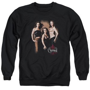 Charmed Three Hot Witches Adult Crewneck Sweatshirt - 1 of 4