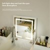 TopComfy Makeup Mirrors Vanity Desk Set with Mirror Flip Top Makeup Vanity Table with Drawers Cabinet for Bedroom, White, 42.9"*12.4"*19.4" - 4 of 4