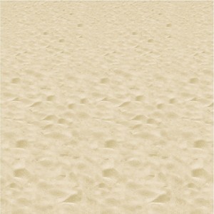 Beistle 4' x 30' Beach Backdrop 52000 - 1 of 1