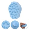 Unique Bargains Flower Shape Hair Shampoo Brush 3.74"x3.15"x2.76" 1 Pc - 3 of 4
