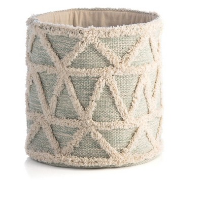 Shiraleah Haven Geo Tufted Decorative Storage Basket