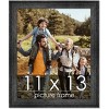 PosterPalooza | 11x13 Wide Barnwood Picture Frame, UV Acrylic, 6 Finishes - Grey, Brown, White, and Black - 2 of 4
