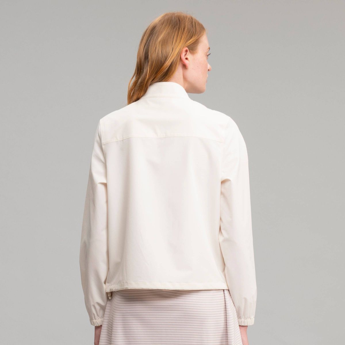 Richer Poorer Women's Woven Full-Zip Cropped Jacket - thumbnail 2