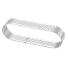 Unique Bargains Stainless Steel Oval Non-stick Heat-resistant Rust Resistant Cake Mousse Ring - 3 of 4