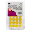 Charles Leonard Color Coding Labels, 3/4", Yellow, 1000 Per Pack, 12 Packs - 2 of 2