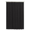 LunaLulinlk Black Mosaic 72 in. x 72 in. Shower Curtain - 3 of 4